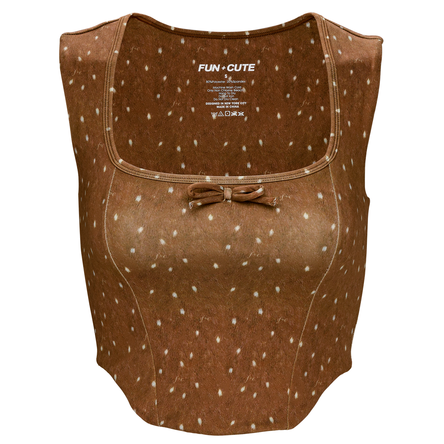 THE FAWN CORSET SPORTS BRA