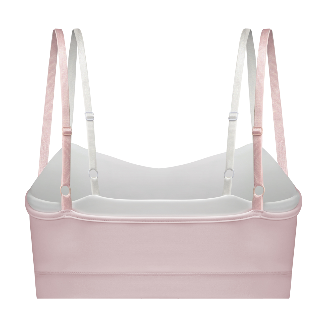 SUGAR SNAP SPORTS BRA | PINK FROSTING